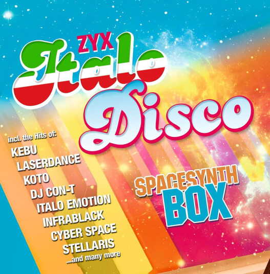 Diverse Artister ZYX Italo Disco Spacesynth Box CD