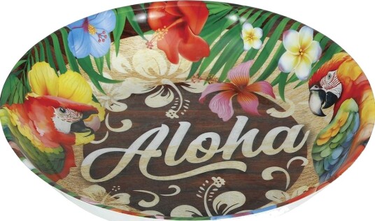 Aloha Bolle/SKål i Hardplast - 32 cm