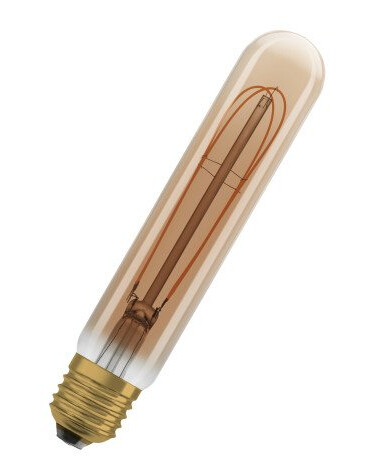 Ledvance 1906 rørformet gullpiggefil 470lm 4,8W/822 E27 dim