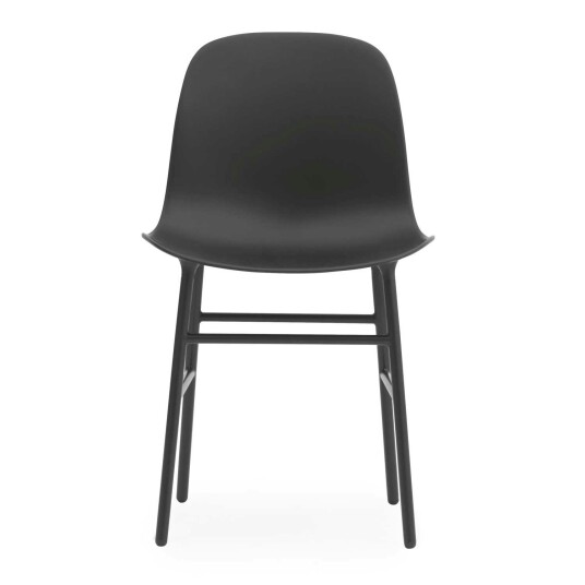 Normann Copenhagen Form Stol Sort/Stål