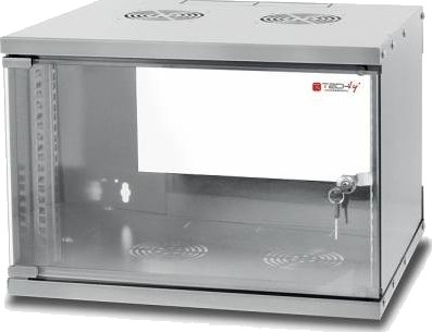 Techly I-Case El-1006G32 Veggmonterbar Hylle 6U 50 Kg 11.7 Kg Grå