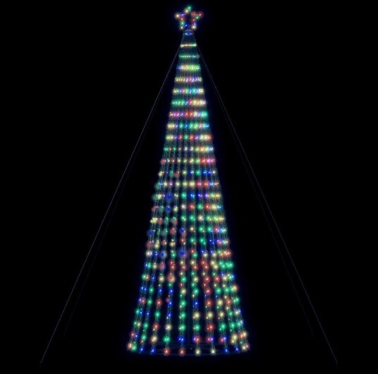  LED Juletre 1028 LED Fargerike 403 cm