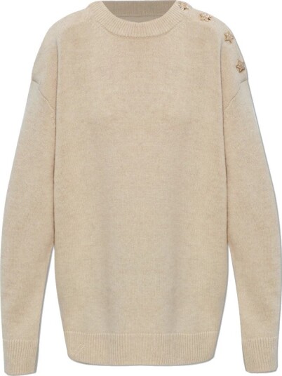 Zadig & Voltaire Dame Strikkevarer Beige 2XS, Zadig & Voltaire Dame Strikkevarer Beige 2XS,