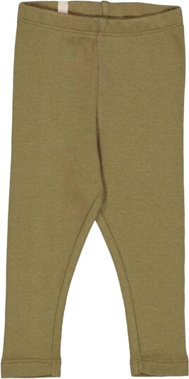 Wheat Rib Leggings Dry Pine (80 / 1 år)