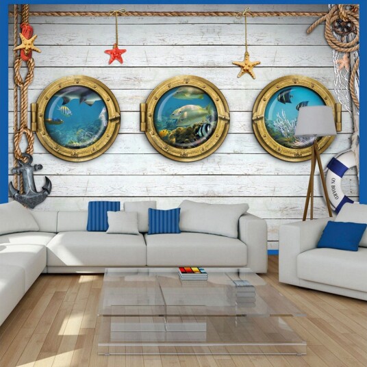 Fototapet Tree Portholes 250x175 - Artgeist sp. z o. o.