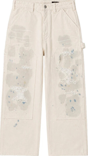 Evisu Herre Jeans Hvit M, Evisu Herre Jeans Hvit M,