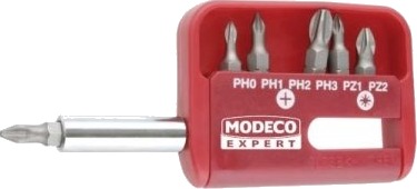 Modeco Bitsett 25 Mm Ph0-Ph3 Og Pz1-Pz2 + Holder - Mn-15-502