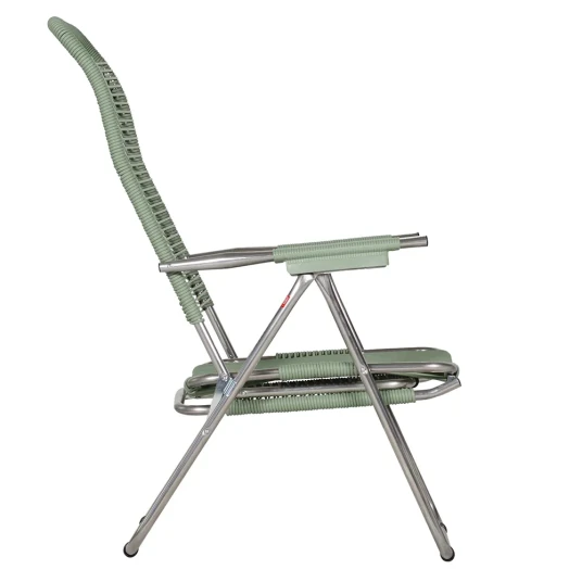 Fiam Spaghetti solstol i sage green aluminium