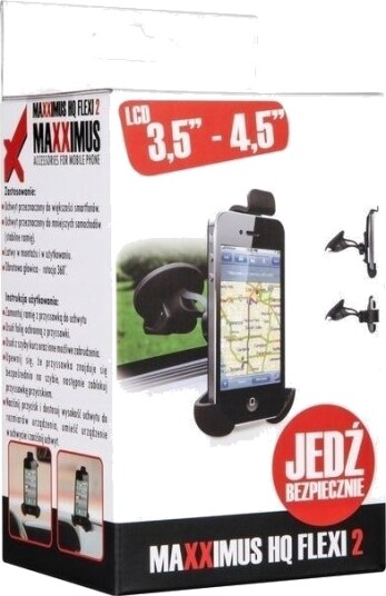 Maxximus Bilholder Maxximus Hq Flexi 2 Størrelse 3,5\" 4,7\" Maxximus Bilholder Maxximus Hq Flexi 2 Størrelse 3,5\" 4,7\"