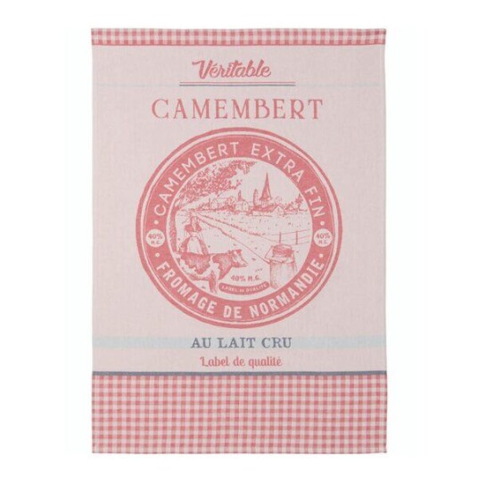 Coucke Kjøkkenhåndkle 50x75 cm Camembert Coucke Kjøkkenhåndkle 50x75 cm Camembert