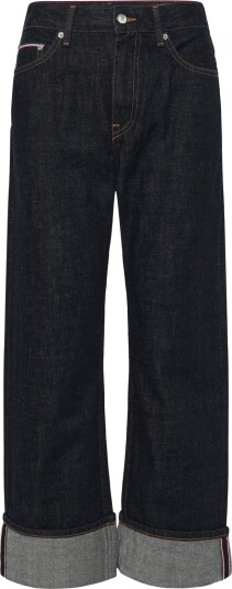 Tommy Hilfiger Dnm Rinse Selvedge Loose Str Rw Navy 31 x 30