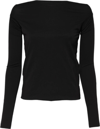 Dolce & Gabbana Dame Strikkevarer Svart S, Dolce & Gabbana Dame Strikkevarer Svart S,