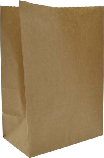 Papirbærepose 220 X 290 Mm Flat Bag Papir Brun Pakke A 400 Stk Palle A 50 Kartoner Fødevaregodk