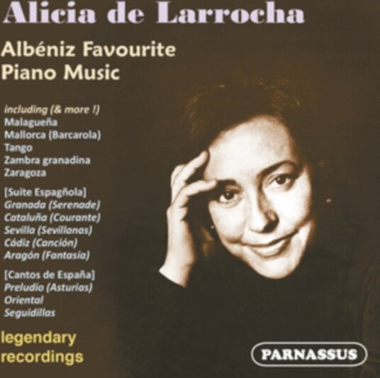 Alicia De Larrocha Plays Albéniz Piano Favourites  CD