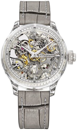 Chopard Herreklokke 168604 9001 L.U.C Skjelettkuttet/Lær Ø42.5 mm Chopard Herreklokke 168604 9001 L.U.C Skjelettkuttet/Lær Ø42.5 mm