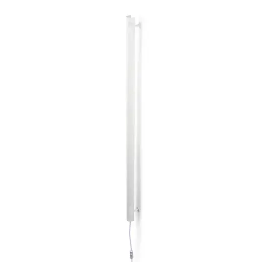 GEJST   Radent vegglampe hvit høyde 135 cm G13