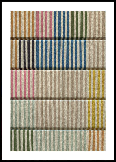 Pelco Stripe Multi Pictufy Plakat Plakat / 40x50cm