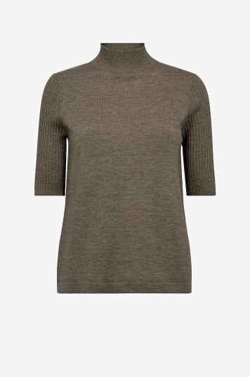 MOS MOSH Topp mmRelena Turtleneck Brun MOS MOSH Topp mmRelena Turtleneck Brun