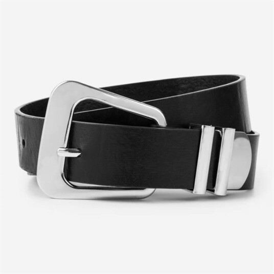Camilla Pihl Bennett Belt Black Silver