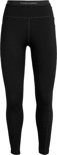 Icebreaker Merino Leggings Dame Ib/blåck S