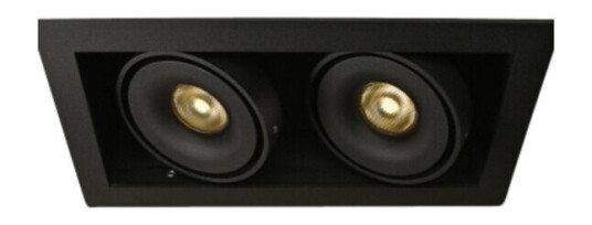 Q-Light Dorado Duo 2x7W LED firk. sort - 3234254