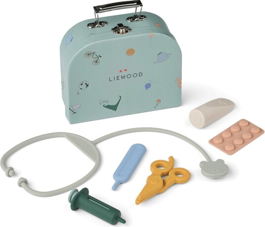 Liewood Leif Doctor Set Garden Green Multi Mix One Size
