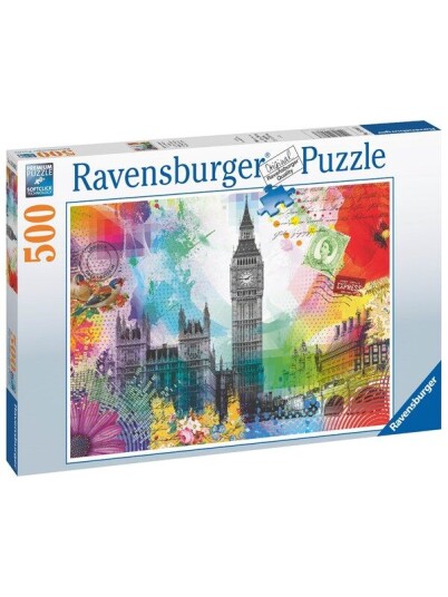Ravensburger AT London Postcard 500p Ravensburger AT London Postcard 500p