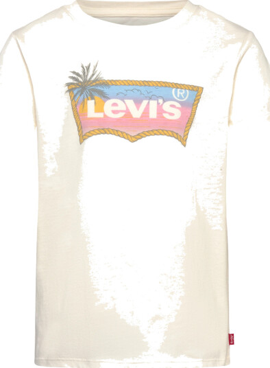 Levi"s Lvg Ombre Batwing Ss Tee Cream 110 Levi"s Lvg Ombre Batwing Ss Tee Cream 110