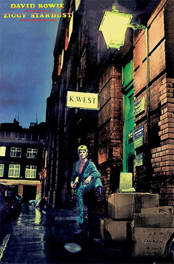David Bowie  Ziggy Stardust Plakat