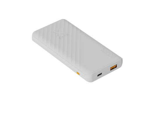 Xtorm Go2 10000mAh Powerbank med 15W Hurtiglading Hvit