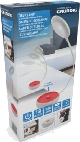Grundig Skrivebordslampe Oransje 8711252032290Orange