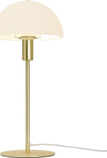 NORDLUX ELLEN BORDLAMPE E14 OPAL/MESSING NORDLUX ELLEN BORDLAMPE E14 OPAL/MESSING