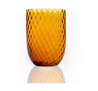 Harlequin Drikkeglass Amber Harlequin Drikkeglass Amber