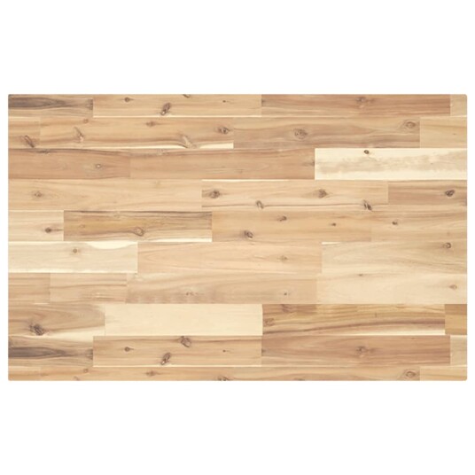 Plate til baderomsskap ubehandlet 120x50x4 cm heltre akasie Plate til baderomsskap ubehandlet 120x50x4 cm heltre akasie