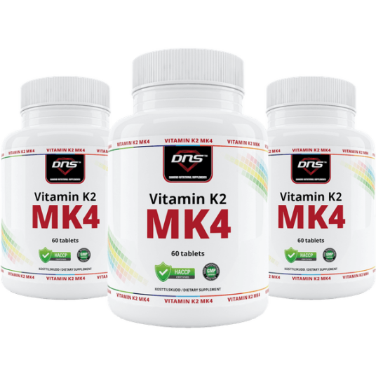 3 pack MK4 VItamin K2 3 x 60 tabletter 3 pack MK4 VItamin K2 3 x 60 tabletter