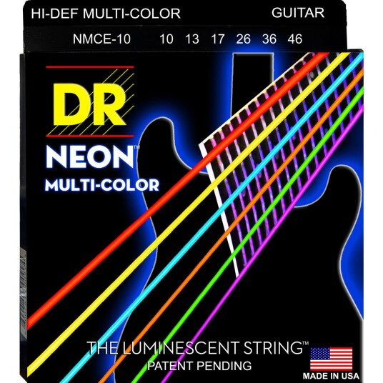 Dr Strings Mce10 Multi-Color (010-046) Medium