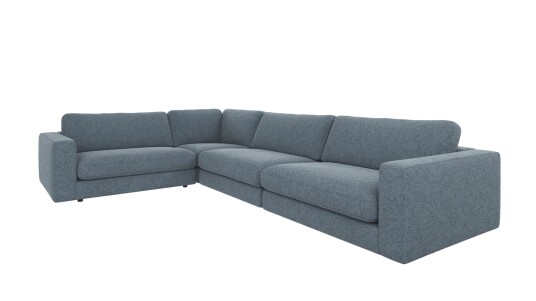 Rowico Home Duncan hjørnesofa Middels blå Bobby 15 345 x 233 x 78 cm Blå Rowico Home Duncan hjørnesofa Middels blå Bobby 15 345 x 233 x 78 cm Blå