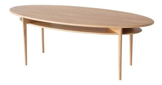 Oscarssons Möbel Celia Sofabord 140 cm Lakkert eik Oscarssons Möbel Celia Sofabord 140 cm Lakkert eik