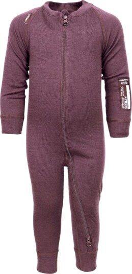 Lindberg Kids' Merino Overall 86/92, Dry Rose Lindberg Kids' Merino Overall 86/92, Dry Rose