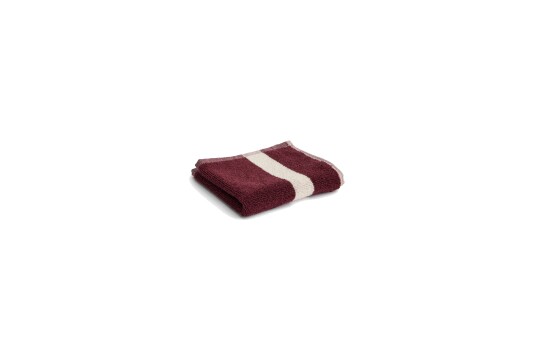 Stripe Washcloth 30x30 cm Burgundy Stripe Washcloth 30x30 cm Burgundy