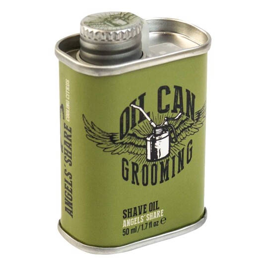 Oil Can Grooming Angels Share Shave Oil 50ml Oil Can Grooming Angels Share Shave Oil 50ml
