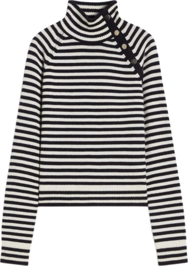 Max Mara Dame Strikkevarer Blå L,
