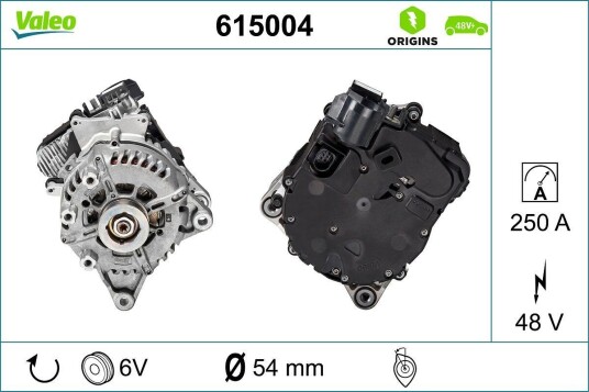 VALEO 615004 Startgenerator