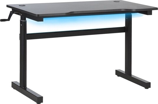 Durbine Gamingbord 120x60 cm Rektangulært - Svart