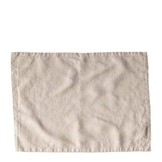 Tell Me More - Dekkeunderlag lin 35x50 cm warm grey