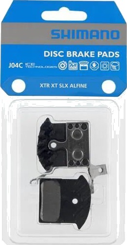 Shimano Brake Pads J04C-MF J04C-MF metallkloss med finne og fjær