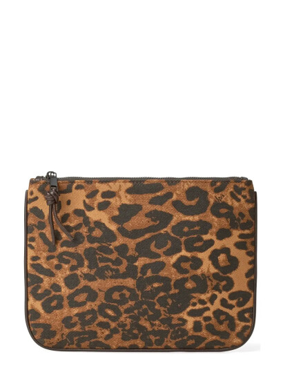 DAY ET Day Wild Leo Pouch Brown ONE SIZE DAY ET Day Wild Leo Pouch Brown ONE SIZE