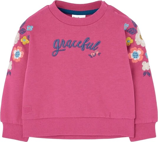 Boboli Fleece Sweatshirt For Girl  Bci   FUCHSIA   98