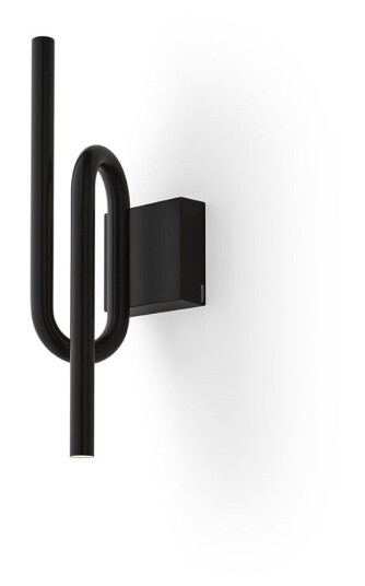 Foscarini - Tobia Vegglampe Dimbar Svart