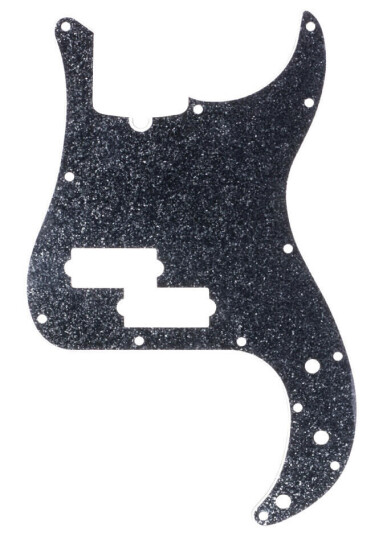 D'Andrea P-Bass Pickguard Svart Sparkle
